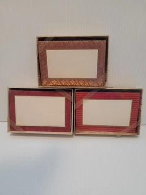 Lote de 30 tarjetas Caspari Place nuevas en caja 3 diseños diferentes Foto 1 de 4