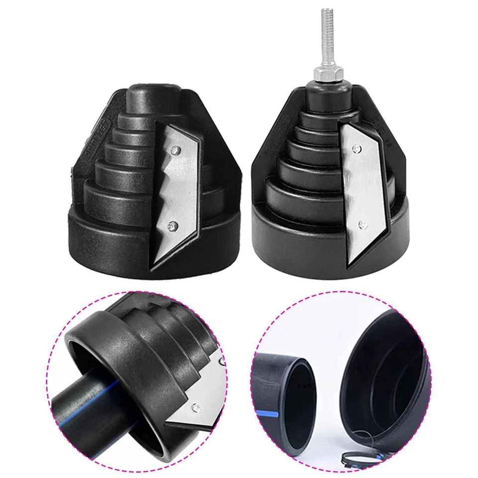 Sbavatore per tubi in PVC, utensile idraulico compatto per smussi esterni per - Immagine 1 di 1