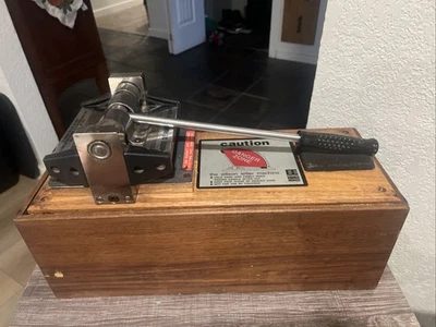 The Ellison Original Letter Machine Die Cut Press Machine #28797 - Image 1 of 4