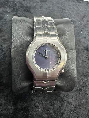 Fancy TAGHeuer Blue Mother of Pearl Dial Watch - Image 1 of 4