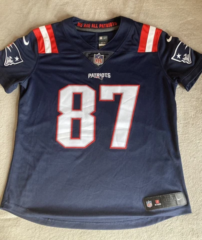 Pro Cut  Patriots Rob Gronkowski Gronk Nike Vapor Elite Authentic Jersey 🔥NWOT Cover
