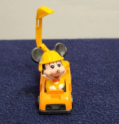 🔥 VEHÍCULO CARGADOR MICKEY MOUSE PD-10 VINTAGE WALT DISNEY PRODUCTIONS 🔥 Foto 1 de 4