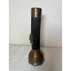 Vintage 1920s 3 Lamp Yale 102 Flashlight Railroad Lineman Red Green Clear - Picture 1 of 5