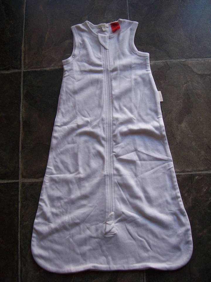 BNWNT Baby's Purebaby White Sleeping Bag Sleepsack Size 0000 - 00 - image 1 of 1