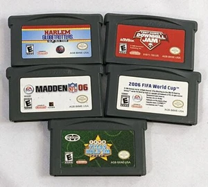 Lot of 5 Nintendo Gameboy Advance Sports Games Cartridge Only English Version! - Picture 1 of 8