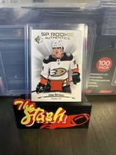 2021-22 UD SP Hockey Rookie Authentics Jersey Relic #136 Jamie Drysdale - Ducks