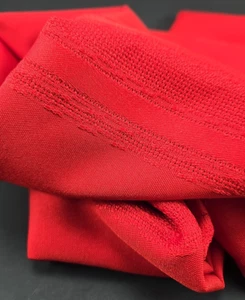 Red Rectangular Tablecloth 60" x 81" - Picture 1 of 4