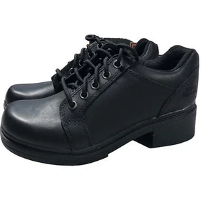 Harley-Davidson Nwb Damen Schnürschuhe Schwarz Gr. 6 " - Bild 1 von 9
