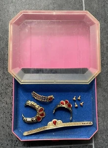 Barbie Jewel Secrets Schmuck Box The Ruby Collection 80er - Picture 1 of 10