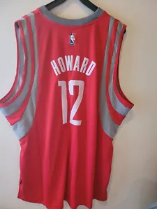ADIDAS SWINGMAN JERSEY HOUSTON ROCKETS DWIGHT HOWARD RED SIZE L - Picture 1 of 4