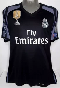 ADIDAS REAL MADRID CHAMPIONS 2017 THIRD RONALDO XL ORIGINAL SOCCER JERSEY SHIRT - Picture 1 of 4