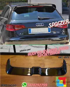 Spoiler Passend Für Audi A3 8V 2012-2020 Sportback Look Sport Schwarz Glänzend - Bild 1 von 24