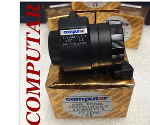 Lente para cámara de seguridad Computar TG2Z3514FCS-2 1/3" 1:1.4 3.5-8mm Iris automático CS ¡NUEVO! - Imagen 1 de 10