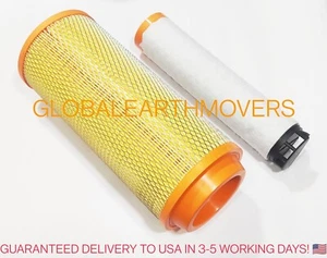 JCB BACKHOE- AIR FILTER ELEMENT SET INNER & OUTER (PART NO. 32/915801 32/915802) - Picture 1 of 12