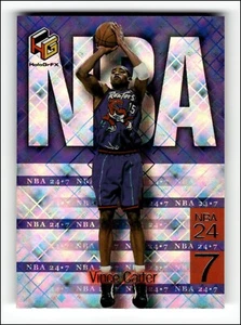1999-00 Upper Deck HoloGrFX NBA 24-7 #N3 Vince Carter - Picture 1 of 2