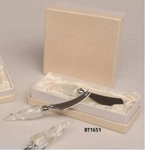 Murano Butter Spreader + Knife 2 Points BT1651 - Picture 1 of 1