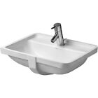 Duravit 0302490000 Starck 3 20 5 8 Undermount Bathroom Sink With Overflow And