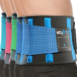 Back Support Belt MEDiBrace Lower Lumbar Brace Sciatica Pain Relief Men & Women - Picture 1 of 56