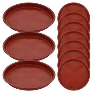 20 PCS Plastic Planter Tray Flower Pot Drip Trays Flowerpot Plate - Picture 1 of 12