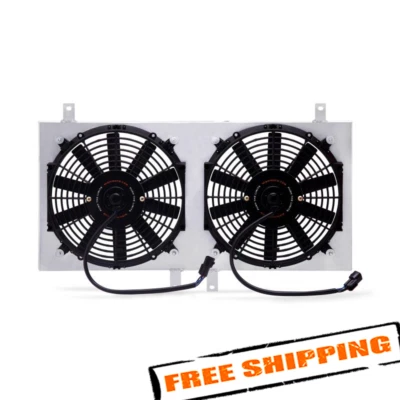 Kit de cubierta de ventilador de aluminio Mishimoto Performance para 95-99 Mitsubishi Eclipse Turbo Foto 1 de 4