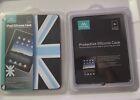 iPad MERKURY PROTECTIVE SILICONE CASE LOT of 2 CASES FLAG + CLEAR 9.7" Sealed 