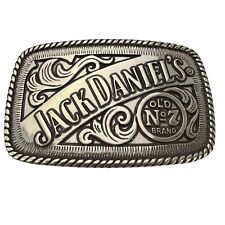 Jack Daniel's Silver Tone Belt Buckle