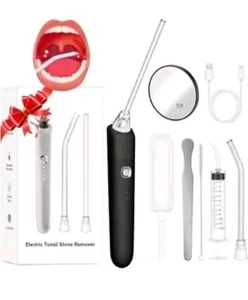 Electronic Tonsil Stone Remover Kit, Instant Suction, Oral Lamp, Irrigator - Picture 1 of 9