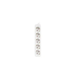 Multiprise 5 Prises Schuko Lanberg 1,5 m Blanc - Afbeelding 1 van 1