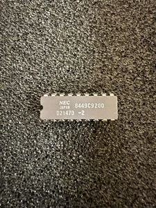 1 Stück/pc.  UPD2147D-2 (D2147D-2) NEC - DIC18 - Static RAM 1-BIT, 4K (4096x1) - Picture 1 of 1