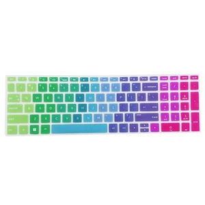 Cache Clavier Silicone pour Ordinateur Portable HP 15,6 Pouces - Photo 1/28