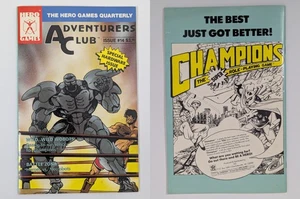 Hero Games Quarterly Adventurers Club #14 Fall 1989 Special Hardware Issue - Picture 1 of 12
