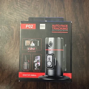 Auto Face Tracking 360° Rotation Tripod P02 Face Body Phone Camera Mount US - Photo 1 sur 4
