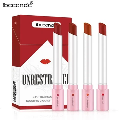 2025 Waterproof Matte Lipstick Set Long-Lasting Transparent Finish, Perfect Gift - Image 1 of 4
