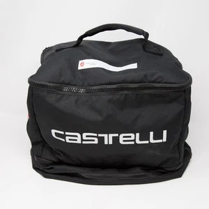Neu mit Etikett Castelli Radfahren Rennen Regen Tasche Unisex schwarz - Bild 1 von 7