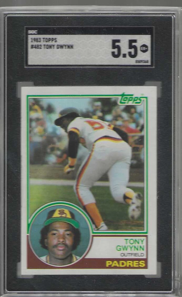 #482  TONY  GWYNN  rc  1983    topps   SGC  5.5   ROOKIE - Image 1 of 1