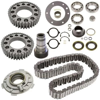 Dodge 4WD NP273D Transfer Case Rebuild Kit w/ Bearings Chain Pump Input Shaft 23 - Image 1 of 4