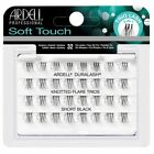 Ardell Duralash Soft Touch Knotted Flare Trios - Short Black - 3 in 1 Lashes