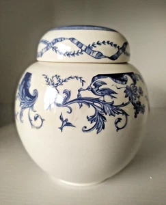 Vaso Cinese Con Coperchio Historic Royal Palace Queen's 13cm Ceramica - Foto 1 di 8