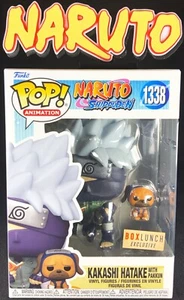 Pop Cave 2023 - NARUTO SHIPPUDEN: KAKASHI with PAKKUN - BoxLunch Exclusive - Picture 1 of 12