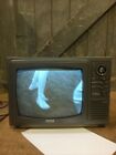 Sonatel  Model Mr-T750 Crt 12? Inch Screen Black And White Vintage Tv Television