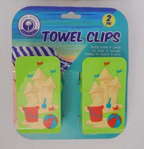 W & B Enterprises ~ Card w/2 Towel Clips - Picture 1 of 4