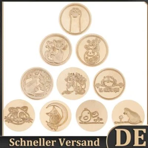 25mm Wachssiegel Stempel, Wachs Siegelstempel, Vintage Siegelstempel Set f?r Ums - Bild 1 von 15
