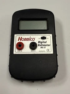 Hobbico Digital MK III Voltmeter RC Remote Control Airplane Battery Checker - Picture 1 of 1