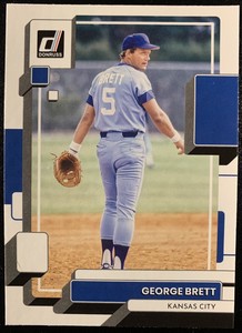 2022 Panini Donruss #22 GEORGE BRETT Kansas City Royals HOF