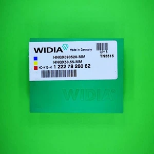 WIDIA HNGX090520-MM  TN5515 - HNGX53.55-MM  Wendeschneidplatten 10 Stück NEU - Picture 1 of 4