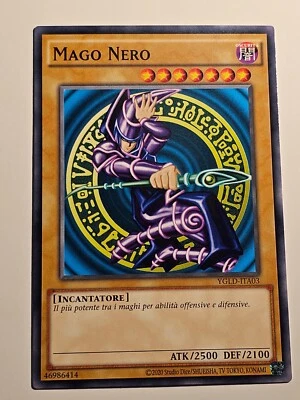 Dark Magician (V.1 - Common)●YUGIOH●YGLD●2015●COMMON●ITALIAN●NM●Y19 - Image 1 of 2