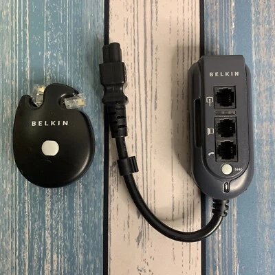 Belkin Notebook Travel Surge Protector Pack & Retractable Dial-up Patch Cord - Image 1 of 4