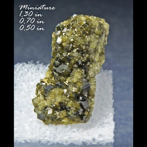GARNET ANDRADITE NAMIBIA MINERALS CRYSTALS GEMS-THN - Picture 1 of 2