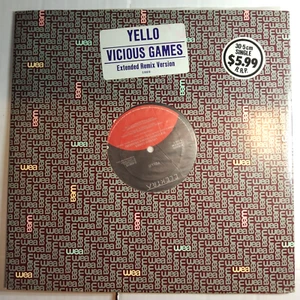 Vicious Games [Extended Remix Version] by Yello (12" Vinyl Single, 1985, WEA) - Picture 1 of 4
