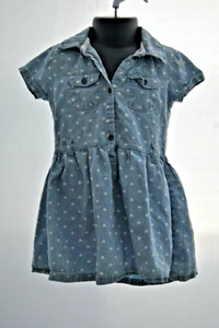 Abito bambino di U.S. Assn taglia 3T blu e bianco a colori a pois - Foto 1 di 16